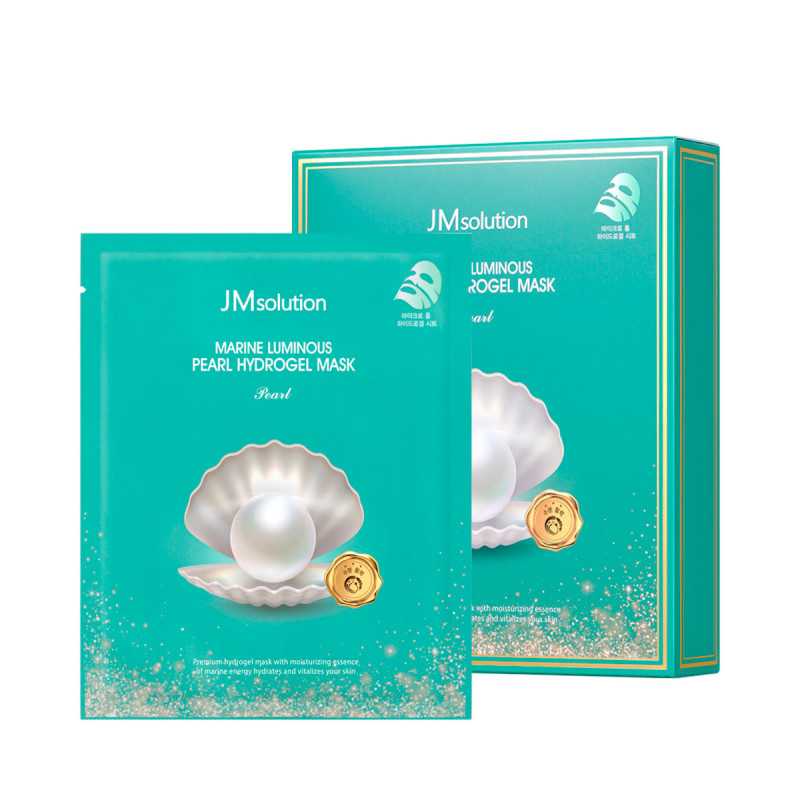 JMSOLUTION Marine Luminous Pearle Hydrogel Mask (30g) | Ecoplace