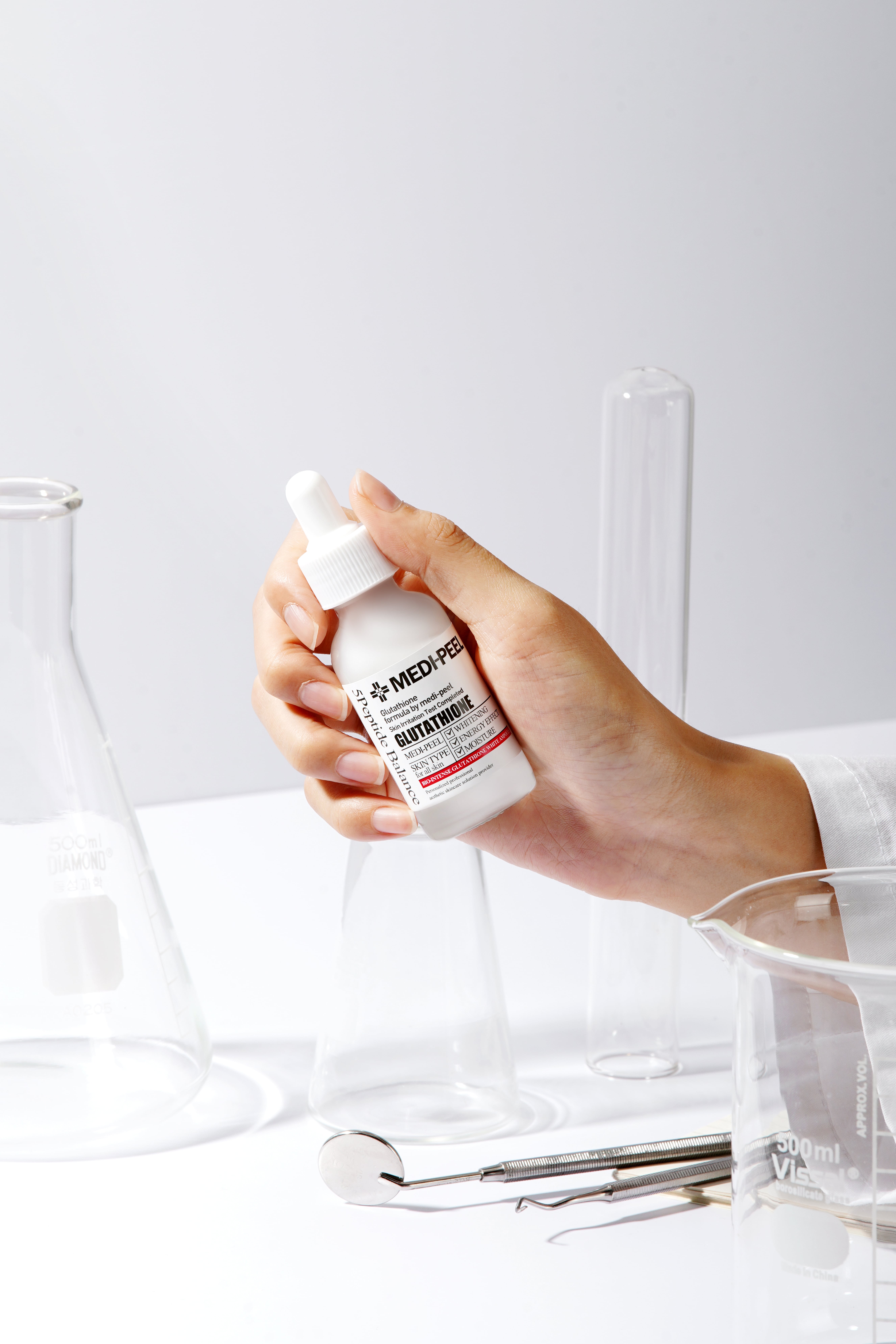 medi-peel glutathione ampoule Bio-Intense White boosting ingredients are added CAS 593-84-0 Wholesale & brand:saname Amount (mg):50mg