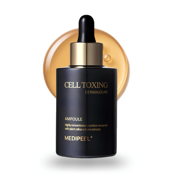 Ампульная сыворотка со&nbsp;стволовыми клетками MEDIPEEL⁺ Cell Toxing Dermajours Ampoule (100мл) | Ecoplace