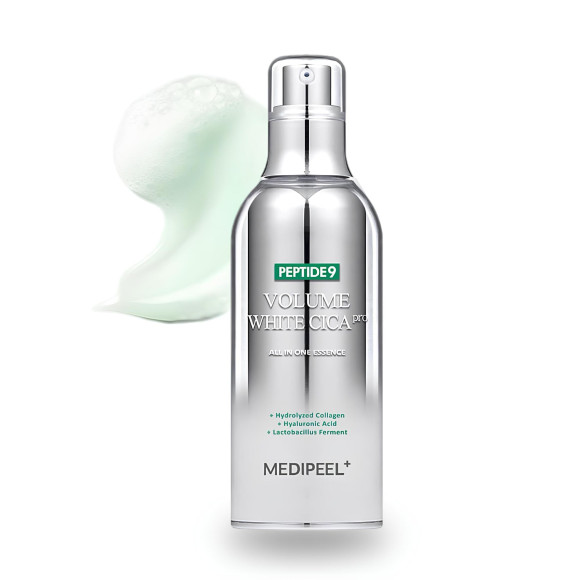 Эссенция выравнивающая тон&nbsp;MEDIPEEL⁺ Peptide 9 Volume White Cica Essence PRO&nbsp;(100мл) | Ecoplace