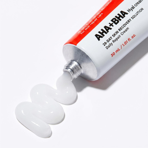Регенерирующий крем с&nbsp;кислотами MEDIPEEL⁺ AHA&nbsp;BHA Hyal Cream 28 Days (30мл) | Ecoplace