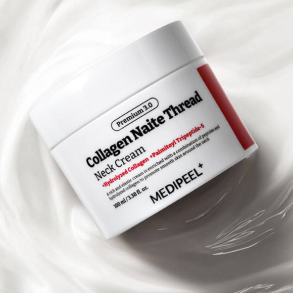 Крем для&nbsp;шеи и&nbsp;декольте MEDIPEEL⁺ Premium 3.0 Collagen Naite Thread Neck Cream (100мл) | Ecoplace