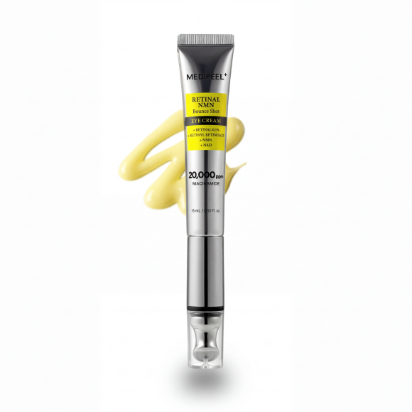 Крем для&nbsp;глаз с&nbsp;ретиналем MEDIPEEL⁺ Retinal NMN&nbsp;Bounce Shot Eye&nbsp;Cream (15мл) | Ecoplace