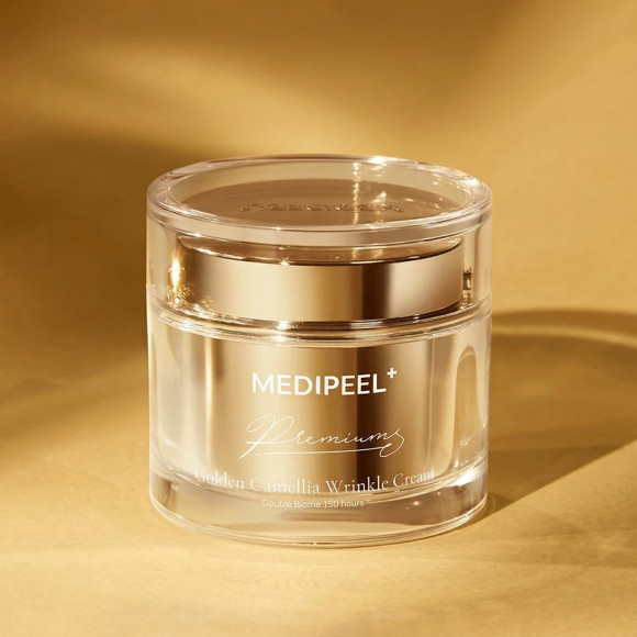 Омолаживающий крем с&nbsp;экстрактом камелии MEDIPEEL⁺ Premium Golden Camellia Cream (50г) | Ecoplace