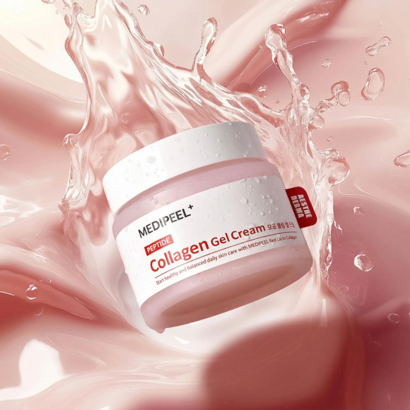 Гель‑крем с коллагеном и пептидами MEDIPEEL⁺ Red Lacto Collagen Hydro Gel Cream (80мл) | Ecoplace