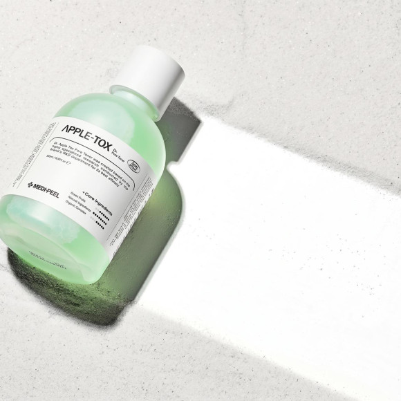 Пилинг‑тонер с&nbsp;ферментированными экстрактами MEDIPEEL⁺ Apple‑Tox Pore Toner (500мл) | Ecoplace