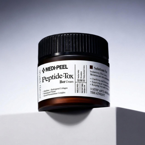 Крем с&nbsp;эффектом ботокса MEDIPEEL⁺ Peptide‑Tox Bor&nbsp;Cream (50г) | Ecoplace