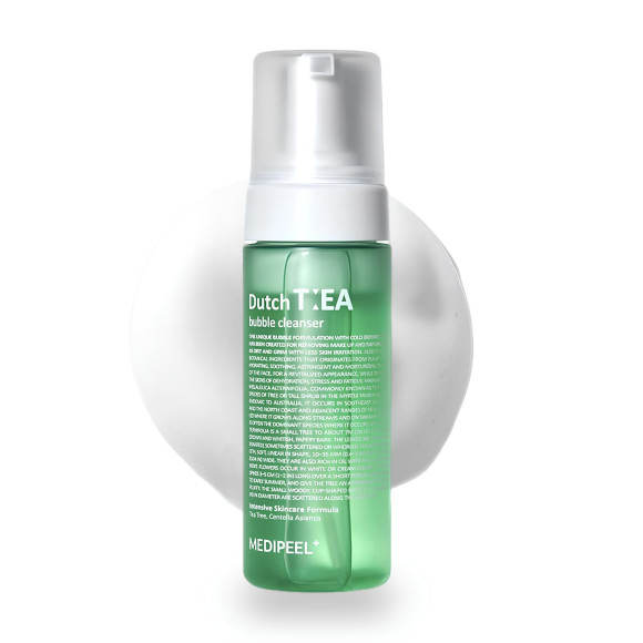 Мягкая пенка‑мусс с&nbsp;экстрактом чайного дерева MEDIPEEL⁺ Dutch Tea&nbsp;Bubble Cleanser (150мл) | Ecoplace