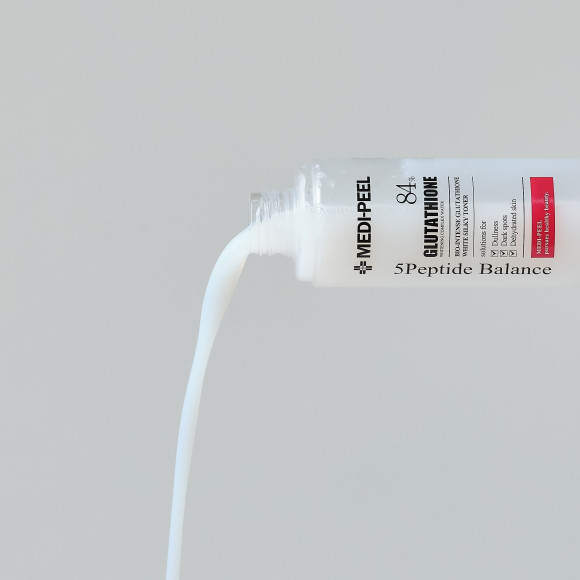 Тонер с&nbsp;глутатионом MEDIPEEL⁺ Bio‑Intense Glutathione White Silky Toner (180мл) | Ecoplace