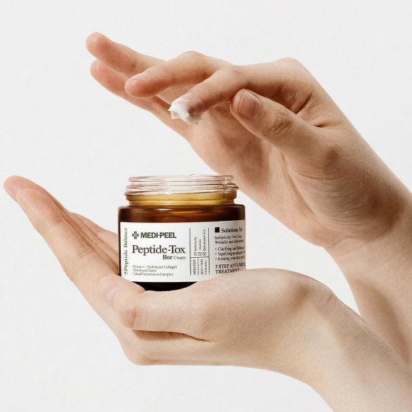 Крем с&nbsp;эффектом ботокса MEDIPEEL⁺ Peptide‑Tox Bor&nbsp;Cream (50г) | Ecoplace