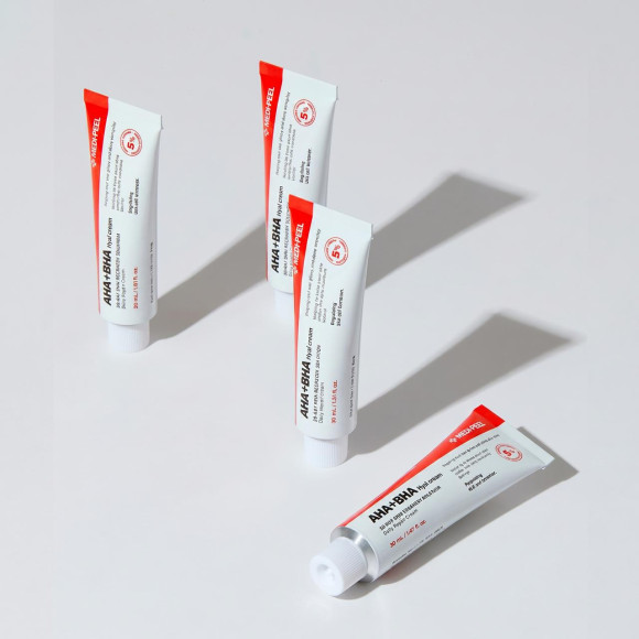 Регенерирующий крем с&nbsp;кислотами MEDIPEEL⁺ AHA&nbsp;BHA Hyal Cream 28 Days (30мл) | Ecoplace