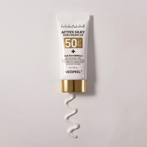 Солнцезащитный крем MEDIPEEL⁺ Active Silky Sun&nbsp;Cream 2.0 (50мл) | Ecoplace
