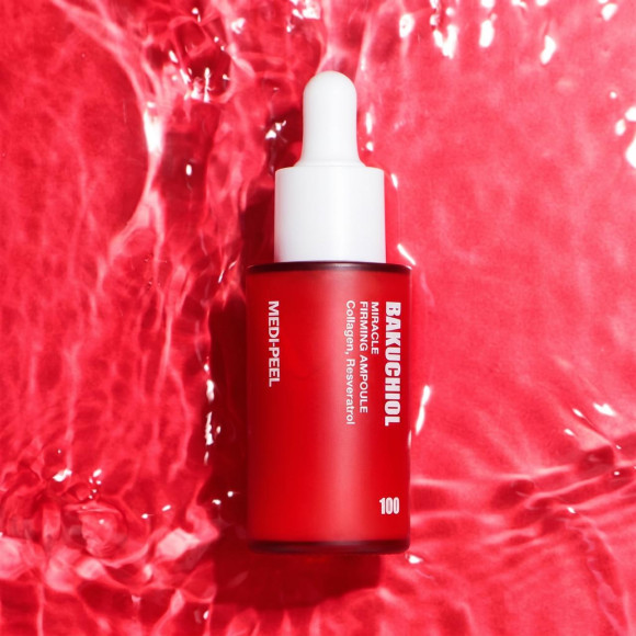 Ампульная сыворотка с&nbsp;экстрактом бакучиола MEDIPEEL⁺ Bakuchiol Miracle Firming Ampoule (30мл) | Ecoplace