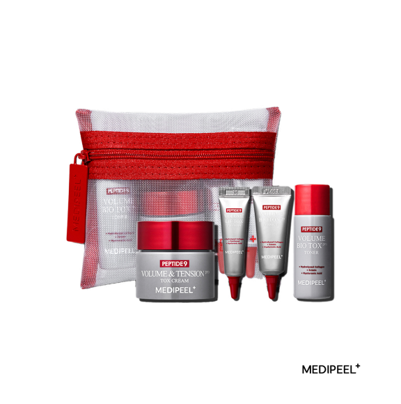 Лифтинг‑набор миниатюр MEDIPEEL⁺ Peptide 9 Volume Bio&nbsp;Tox Trial Kit&nbsp;(20мл+10мл+10г+4мл) | Ecoplace