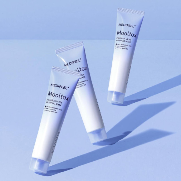Увлажняющая маска‑пленка MEDIPEEL⁺ Mooltox Hyaluron Layer Wrapping Mask (70г) | Ecoplace