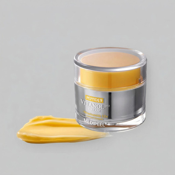 Лифтинг‑крем для&nbsp;ровного тона и&nbsp;сияния MEDIPEEL⁺ Peptide 9 Vitanol PRO&nbsp;Cream (50г) | Ecoplace