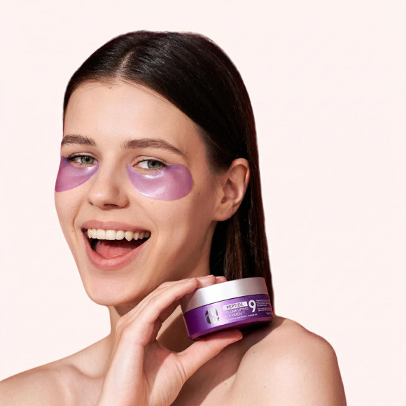 Гидрогелевые патчи лифтинг‑действия MEDIPEEL⁺ Peptide 9 Volume Lifting Eye&nbsp;Patch PRO&nbsp;(60шт) | Ecoplace