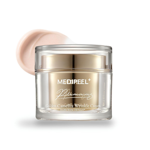 Омолаживающий крем с&nbsp;экстрактом камелии MEDIPEEL⁺ Premium Golden Camellia Cream (50г) | Ecoplace