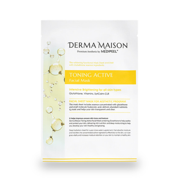 Маска с&nbsp;витаминным комплексом MEDIPEEL⁺ Derma Maison Toning Active Facial Mask (23мл) | Ecoplace