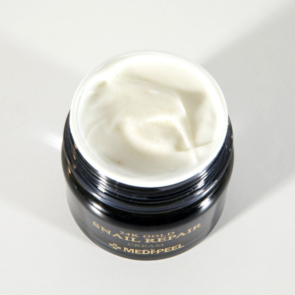 Крем с&nbsp;муцином улитки MEDIPEEL⁺ 24K Gold Snail Repair Cream (50г) | Ecoplace