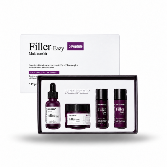 Набор ухода с&nbsp;филлер‑эффектом MEDIPEEL⁺ Eazy Filler Multi Care Kit&nbsp;(30мл+30мл+30мл+50мл) | Ecoplace