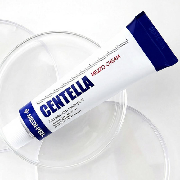 Успокаивающий крем с&nbsp;экстрактом центеллы MEDIPEEL⁺ Centella Mezzo Cream (30мл) | Ecoplace