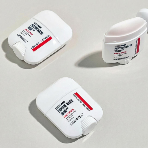 Укрепляющий стик для&nbsp;шеи и&nbsp;декольте MEDIPEEL⁺ Premium Peptide Naite 1000 Shot Neck Stick (20г) | Ecoplace