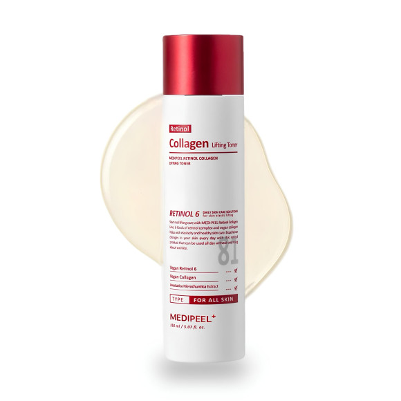 Лифтинг‑тонер с&nbsp;ретинолом MEDIPEEL⁺ Retinol Collagen Lifting Toner (150мл) | Ecoplace