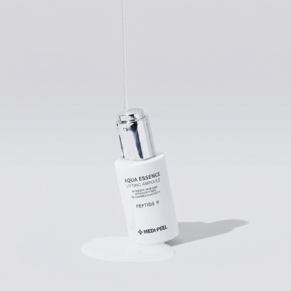 Омолаживающая сыворотка с&nbsp;пептидами MEDIPEEL⁺ Peptide 9 Aqua Essence Lifting Ampoule (50мл) | Ecoplace