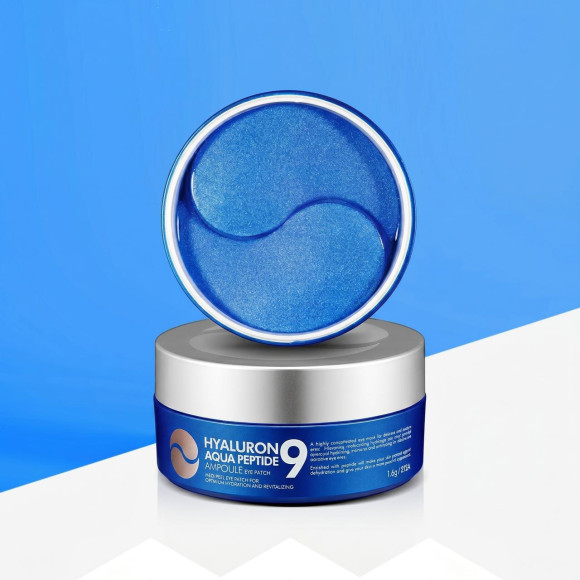 Патчи для&nbsp;глубокого увлажнения с&nbsp;пептидами MEDIPEEL⁺ Peptide 9 Hyaluron Aqua Ampoule Eye&nbsp;Patch (60шт) | Ecoplace