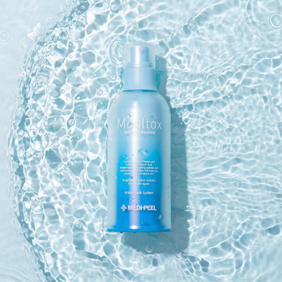 Увлажняющая кислородная эссенция MEDIPEEL⁺ Aqua Mooltox Sparkling Essence (100мл) | Ecoplace