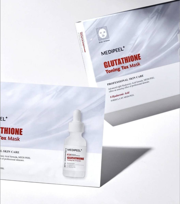 MEDIPEEL⁺ Glutathione Toning Tox Mask (25ml) | Ecoplace