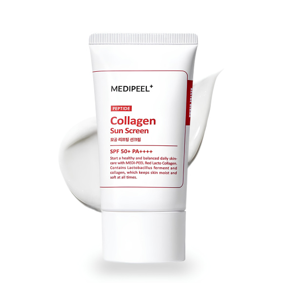 Солнцезащитный крем MEDIPEEL⁺ Red&nbsp;Lacto Collagen Lifting Sun&nbsp;Screen SPF50+PA++++ (50г) | Ecoplace