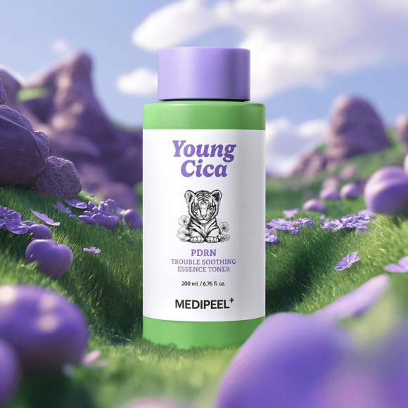 Успокаивающий тонер MEDIPEEL⁺ Young Cica PDRN Trouble Soothing Essence Toner (200мл) | Ecoplace