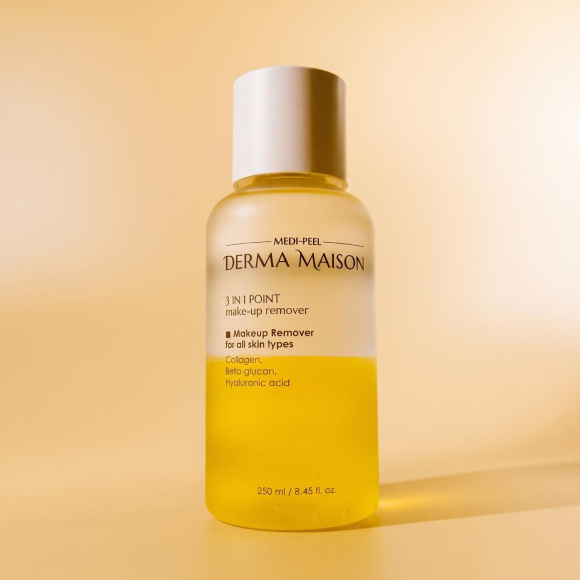 Средство 3 в 1 для снятия макияжа MEDIPEEL⁺ Derma Maison 3 in 1 Point Makeup Remover (250мл) | Ecoplace