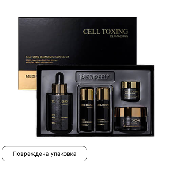 discount MEDIPEEL⁺ Cell Toxing Dermajours Essential Set&nbsp;(100+50+30*2+10ml) | Ecoplace