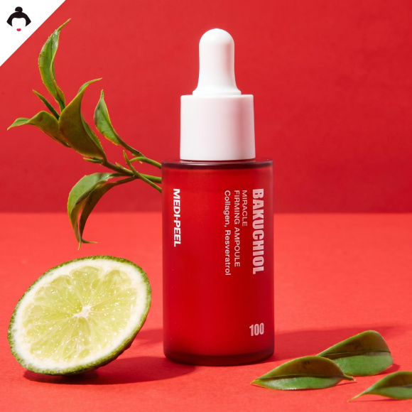 Ампульная сыворотка с&nbsp;экстрактом бакучиола MEDIPEEL⁺ Bakuchiol Miracle Firming Ampoule (30мл) | Ecoplace