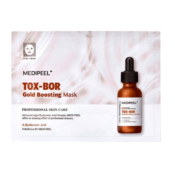 MEDIPEEL⁺ Tox‑Bor Gold Boosting Mask (25ml) | Ecoplace