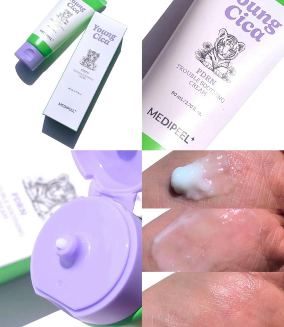 Крем для&nbsp;чувствительной кожи MEDIPEEL⁺ Young Cica PDRN Trouble Soothing Cream (80мл) | Ecoplace