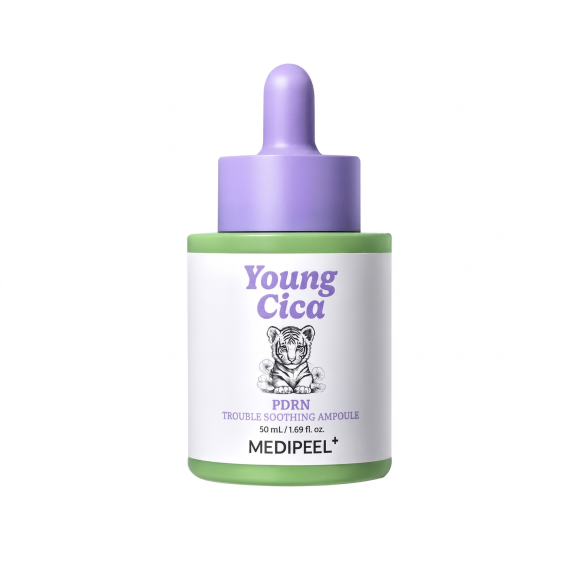 Сыворотка для&nbsp;чувствительной кожи MEDIPEEL⁺ Young Cica PDRN Trouble Soothing Ampoule (50мл) | Ecoplace