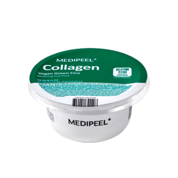 MEDI-PEEL Vegan Green Cica Collagen Modeling Pack (28g) | Ecoplace