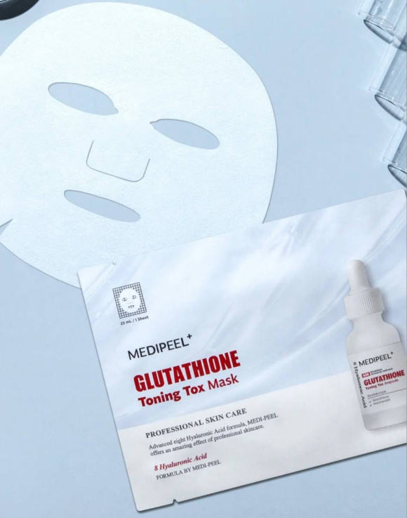 MEDIPEEL⁺ Glutathione Toning Tox Mask (25ml) | Ecoplace