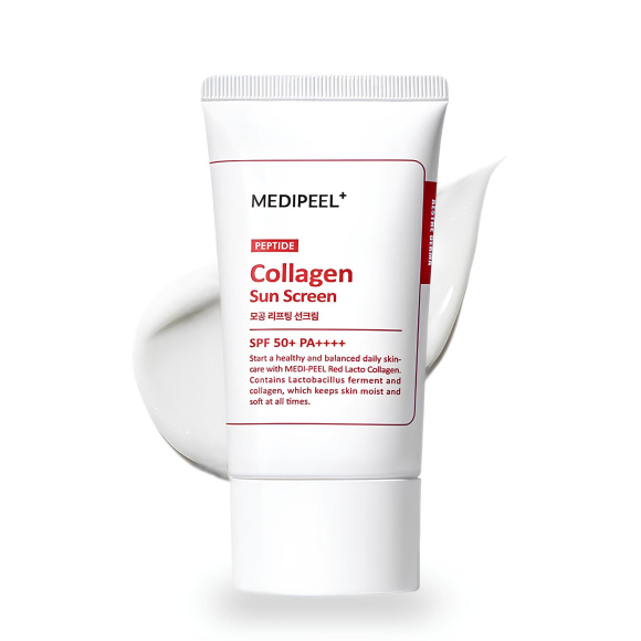 MEDIPEEL⁺ Red&nbsp;Lacto Collagen Lifting Sun&nbsp;Screen SPF50+PA++++ (50g) | Ecoplace