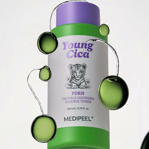 Успокаивающий тонер MEDIPEEL⁺ Young Cica PDRN Trouble Soothing Essence Toner (200мл) | Ecoplace