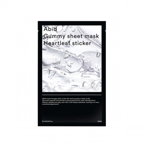 ABIB Gummi Sheet Mask Heartleaf Sticker (27ml)