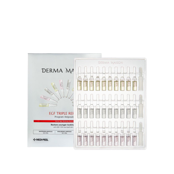 MEDI-PEEL DERMA MAISON EGF Triple Repair Ampoule (2ml*30ea) | Ecoplace