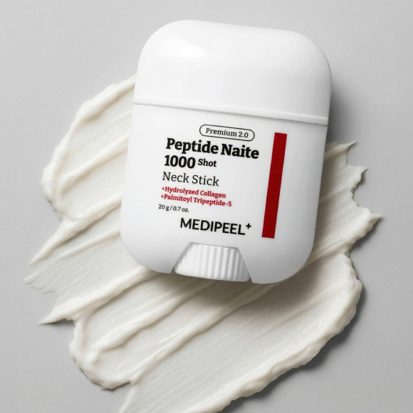 Укрепляющий стик для шеи&nbsp;и декольте MEDIPEEL⁺ Premium Peptide Naite 1000 Shot Neck Stick (20г) | Ecoplace