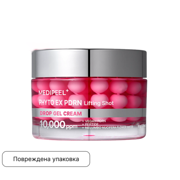 discount Капсульный лифтинг‑крем со&nbsp;спикулой MEDIPEEL⁺ Phyto Ex&nbsp;PDRN Lifting Shot Drop Gel&nbsp;Cream (50г) | Ecoplace