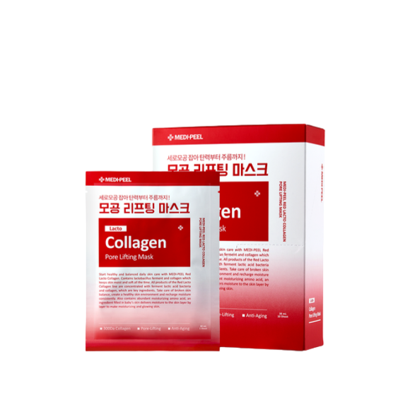 MEDI-PEEL Red Lacto Collagen Pore Lifting Mask (30ml) | Ecoplace