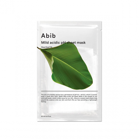 ABIB Mild Acidic pH Sheet Mask Heartleaf Fit (30ml)